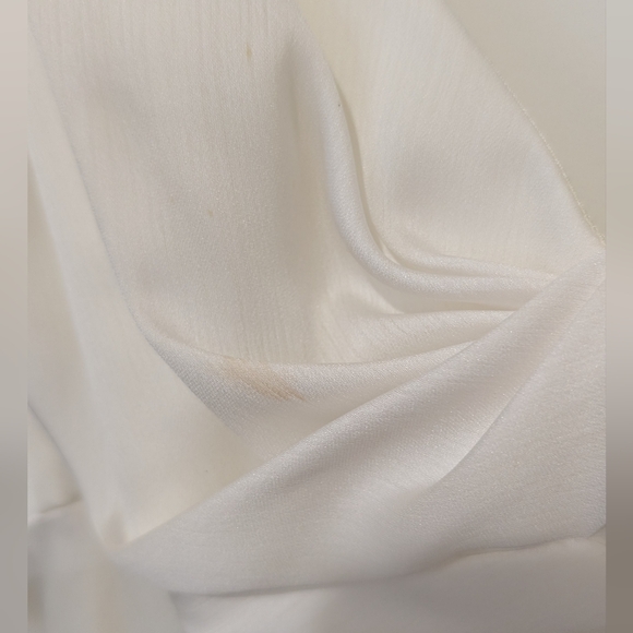 Alvina Valenta Maids White Wedding Bridesmaid Gown Size 2 - Picture 12 of 16